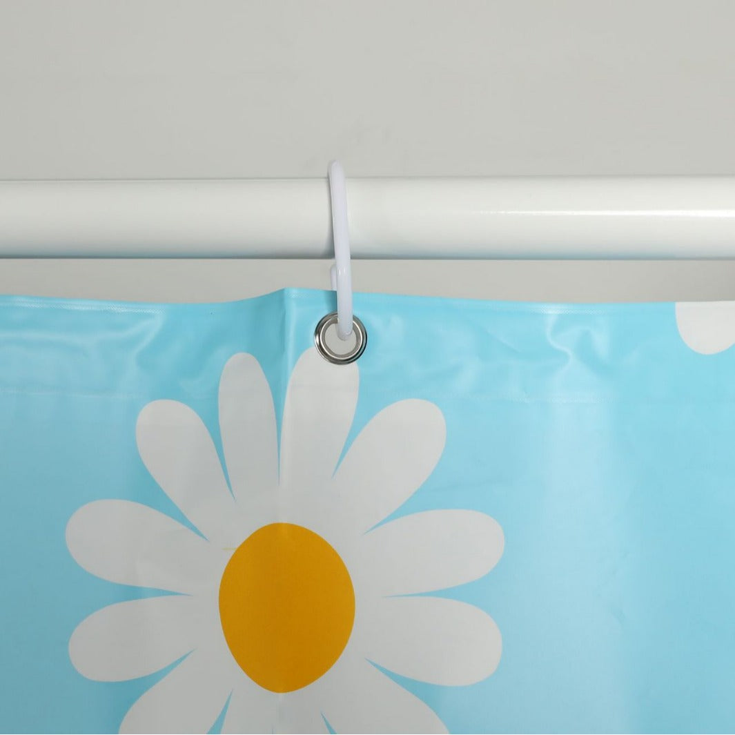 Blomster mønstre dusjforheng Skanto
