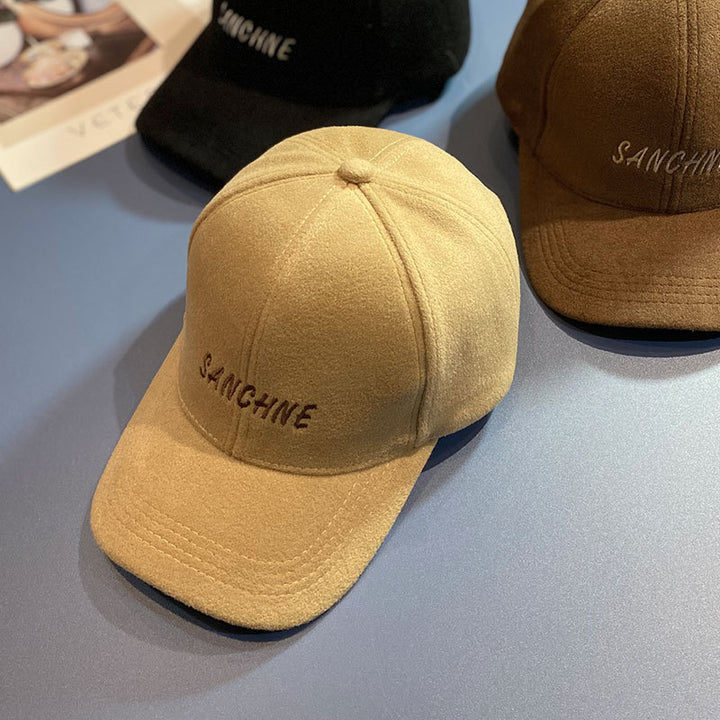 Kvinnes Brodert Ull Baseballcap Skanto