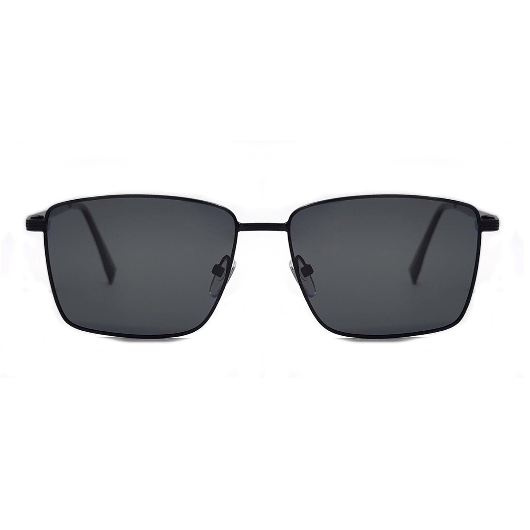Herremodern kvadratisk solbrille med UV-beskyttelse og ergonomiske stenger Skanto