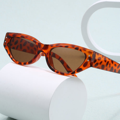 Dame moteriktig solbrille i trendy Cat-Eye stil Skanto