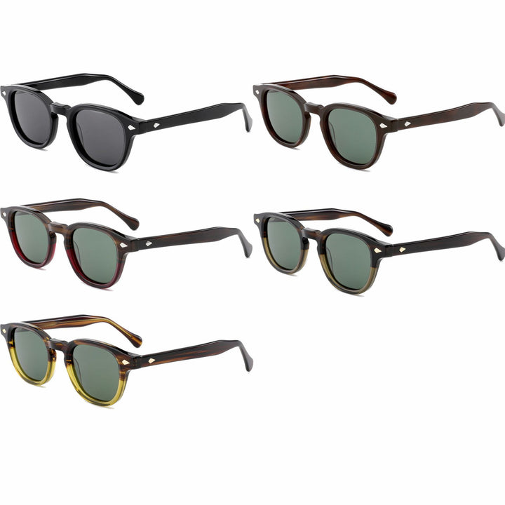 Dame solbrille med elegant design og polariserte linser Skanto