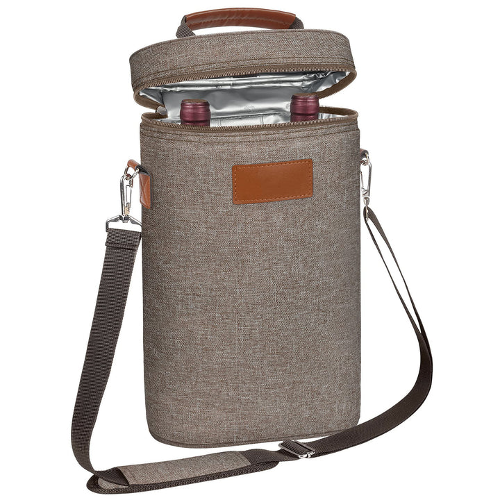 Unisex Isolert Flaske Transport Bag Skanto