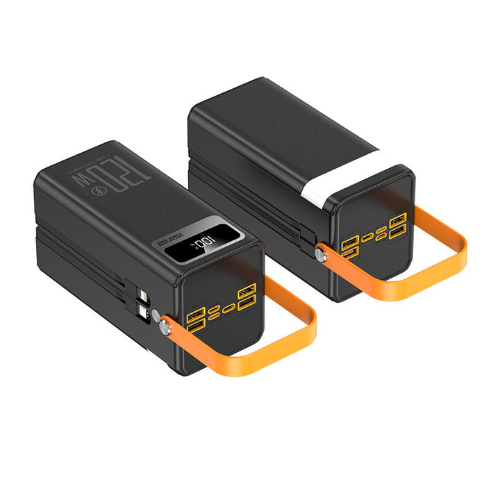 Høyytelses Powerbank med multifunksjonell ladealternativ Skanto