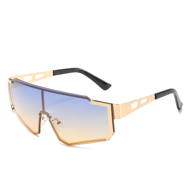 Dame futuristisk oversized solbrille Skanto