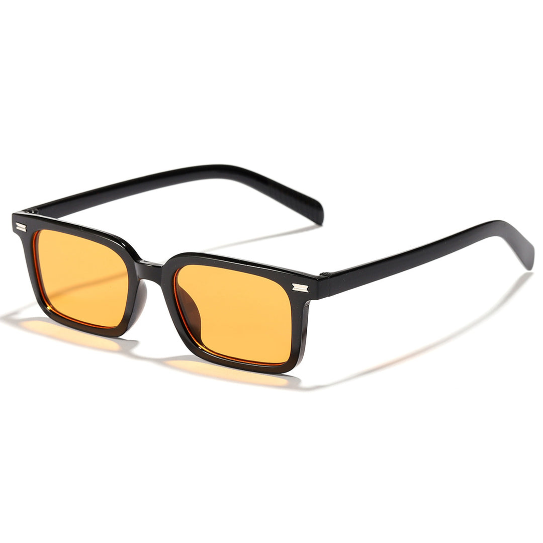Dame elegant solbrille med transparent ramme Skanto