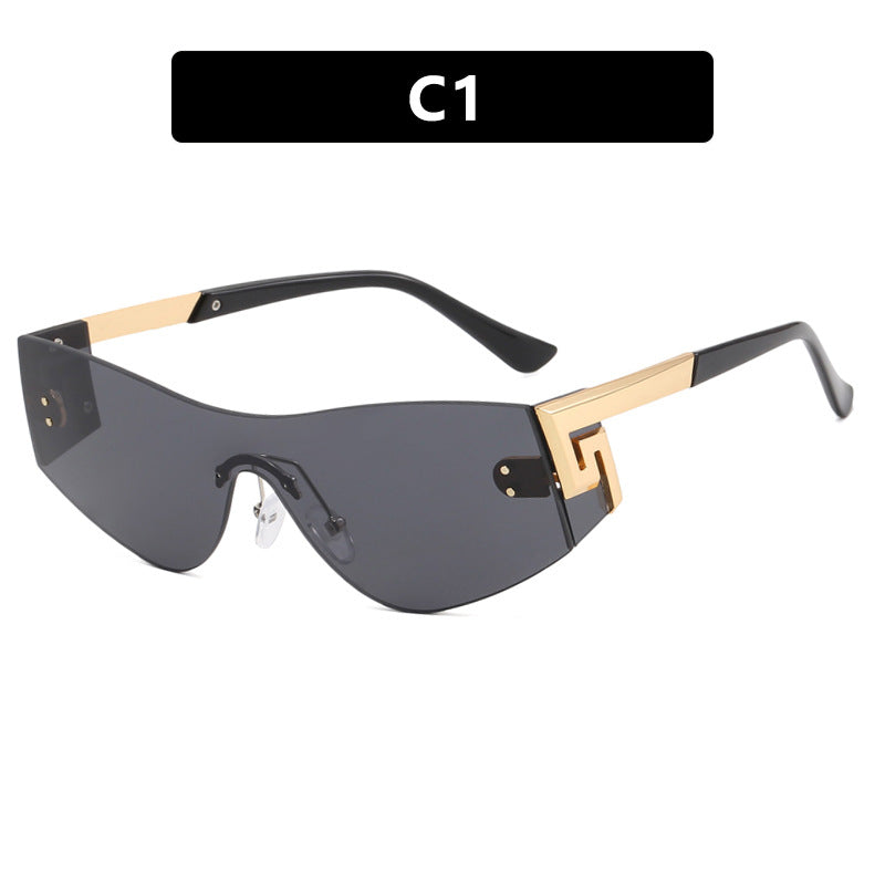 Dame futuristisk beskyttelsesbrille Skanto