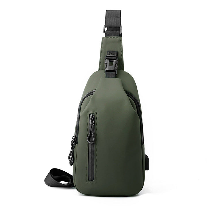 Unisex Sling Backpack med allsidige rom og justerbart bæresystem Skanto