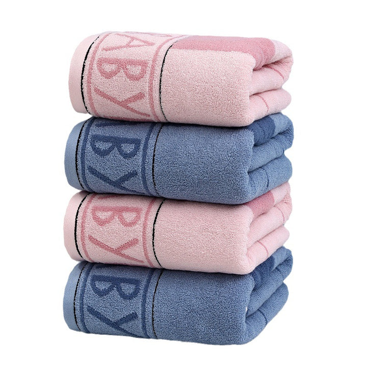 Cozy terry bath blanket with cute bear motif Skanto