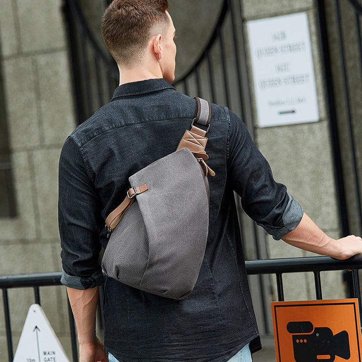 Stilfull ergonomisk sling veske Skanto