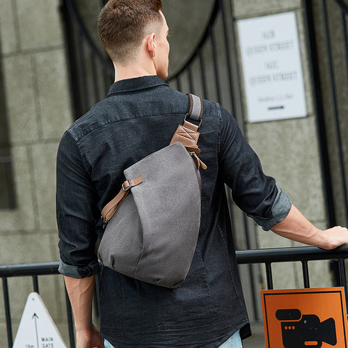 Stilfull ergonomisk sling veske Skanto