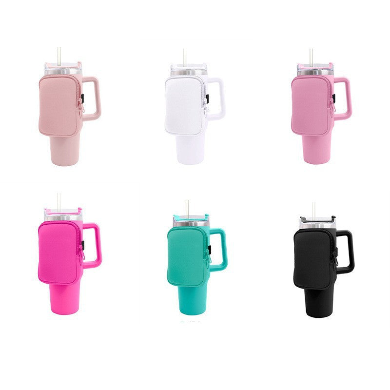 Unisex koppholder med praktisk lomme Skanto