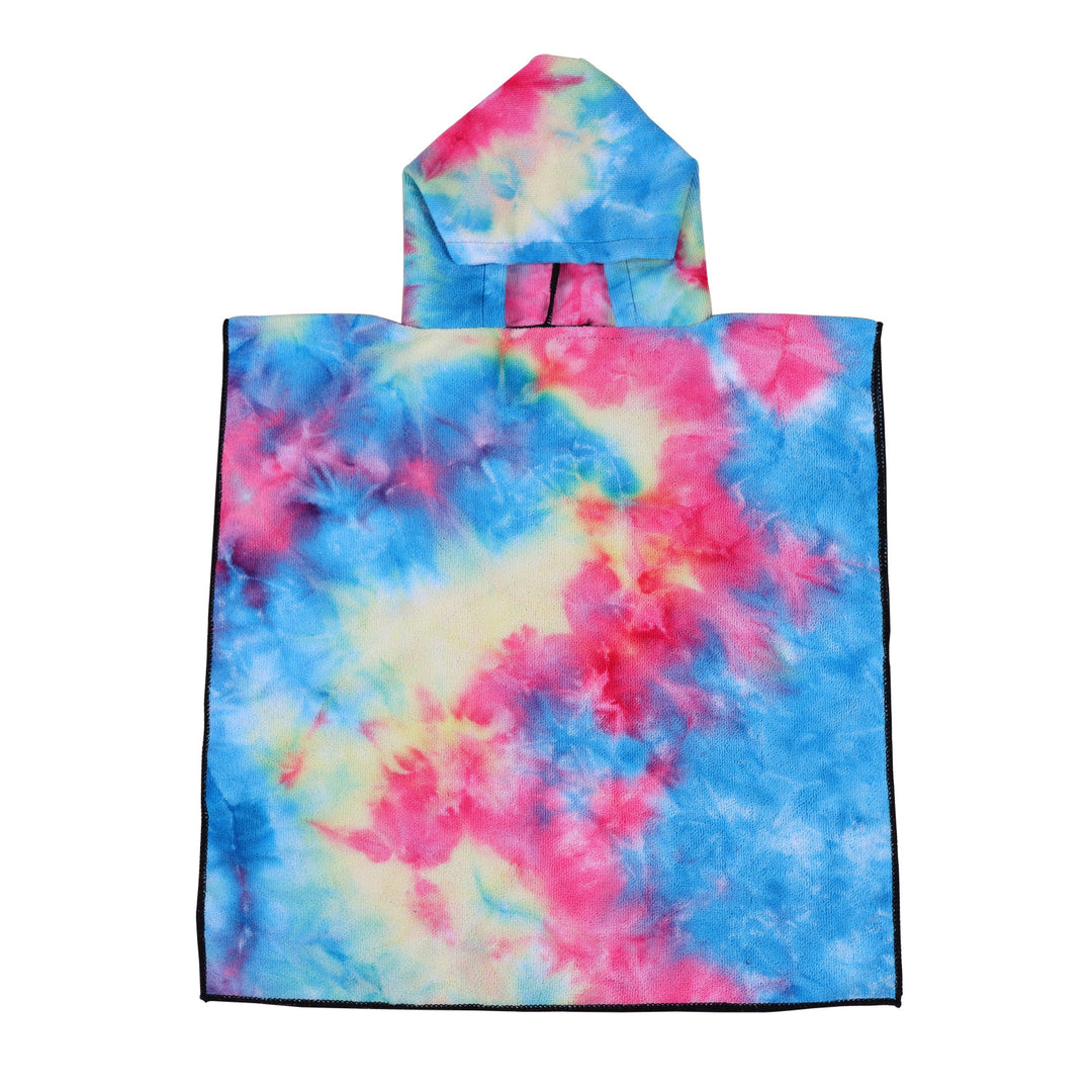 Fluffy Badeponcho med hette Skanto