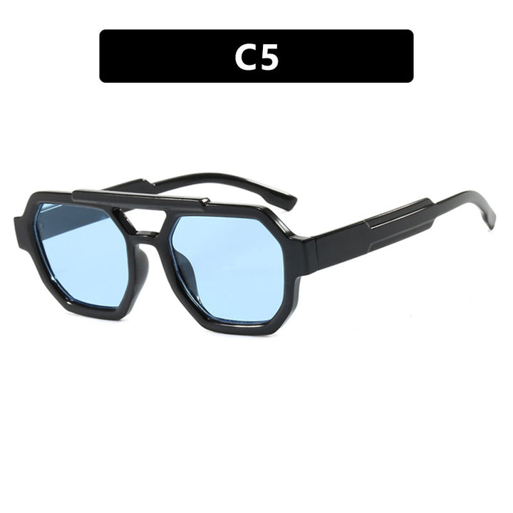 Dame oversized solbrille i maskulin design Skanto