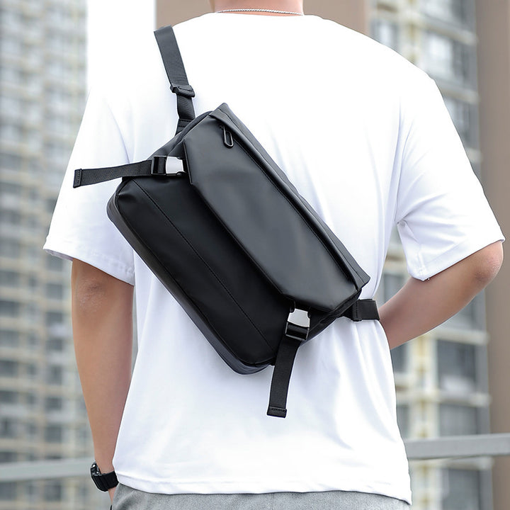Elegante Crossbody Messenger med Innovativt Design Skanto