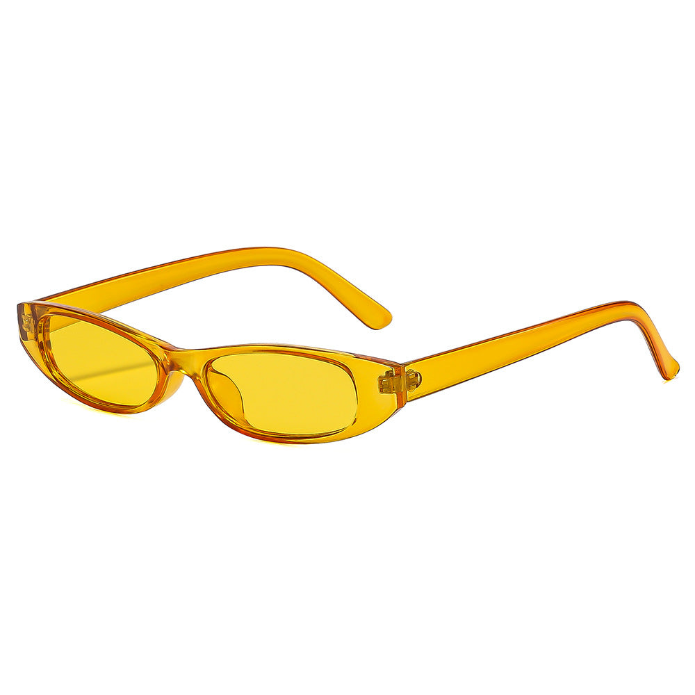 Dame trendy Cat-Eye solbriller i minimalistisk design Skanto