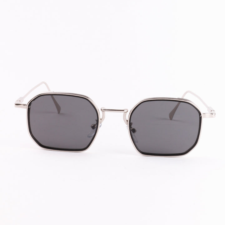 Dame moteriktig solbrille med stilfull, firkantet ramme og UV-beskyttelse Skanto