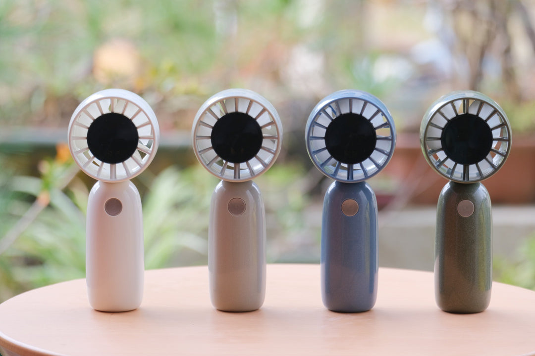 Unisex Bærbar Håndvifte med kraftig batteri og kompakt design Skanto