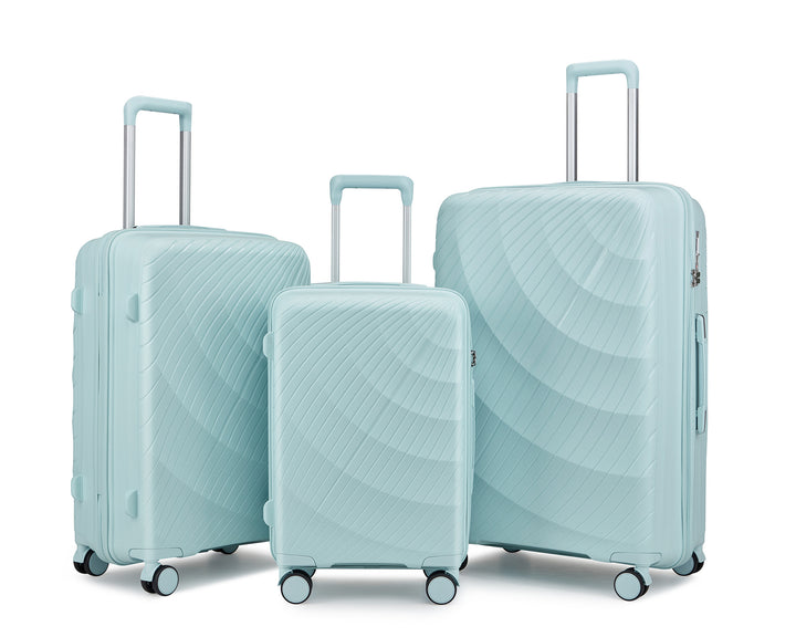 Unisex Premium Teksturert Hard Shell Kofferset Skanto