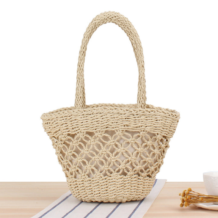 Basket bag with unique handmade design Skanto