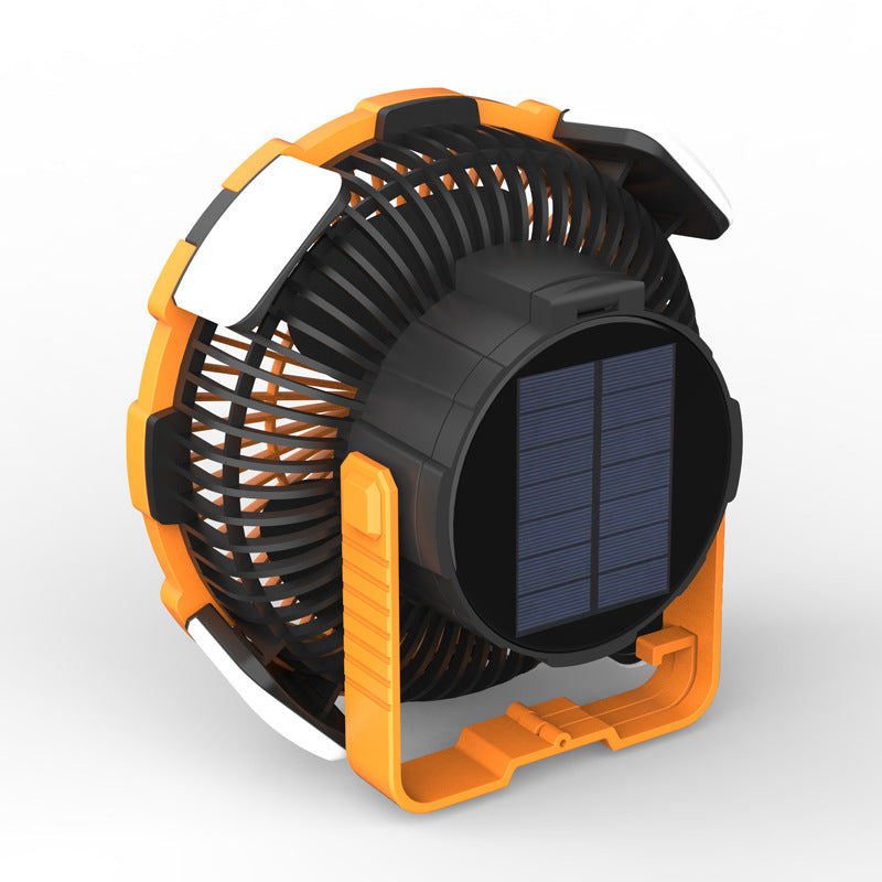Bærbar solenergidrevet kjøleventilator Skanto