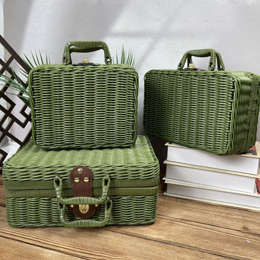 Dame Rattan Håndveske Skanto