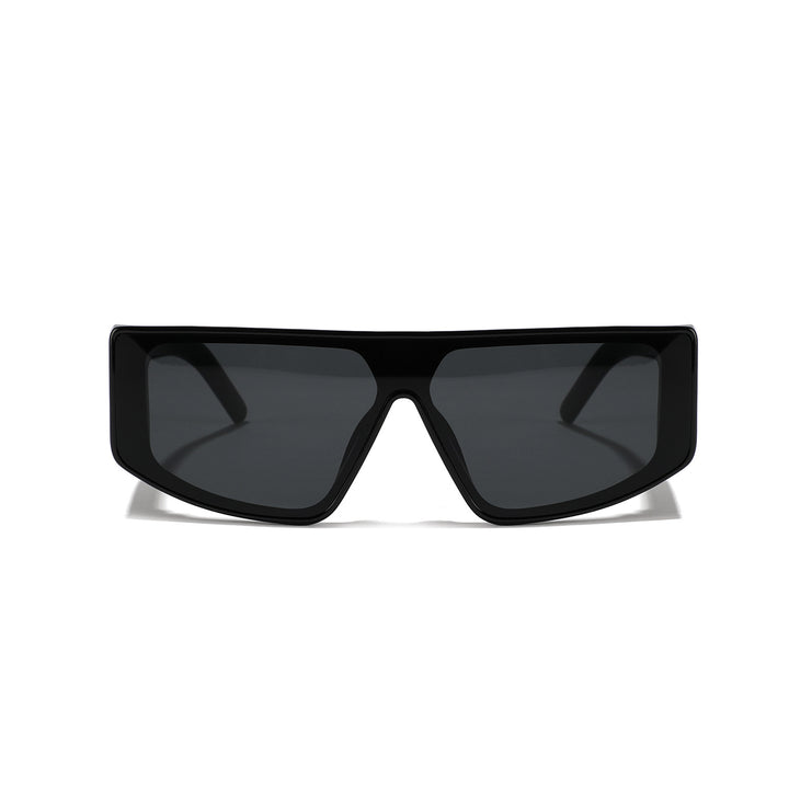 Dame futuristisk oversized solbrille Skanto