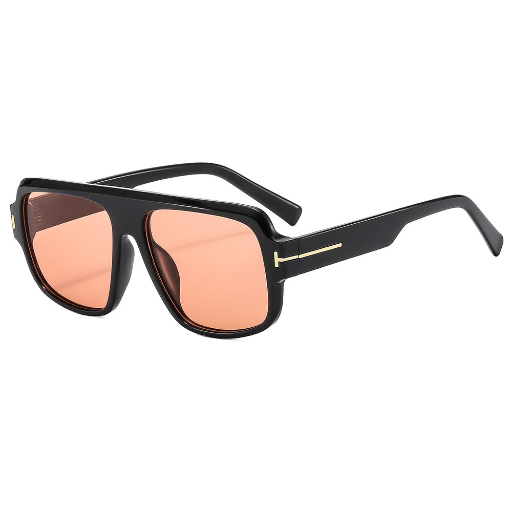 Dame trendy firkantet solbrille Skanto