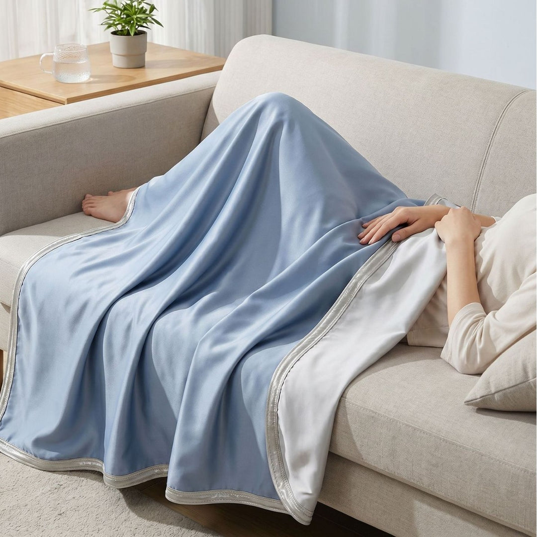 Dame Fritids- og reisepledd med kompakt design Skanto