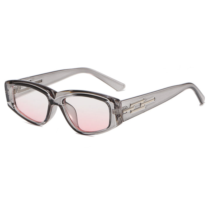 Dame fashion solbrille med elegant rammedekor Skanto