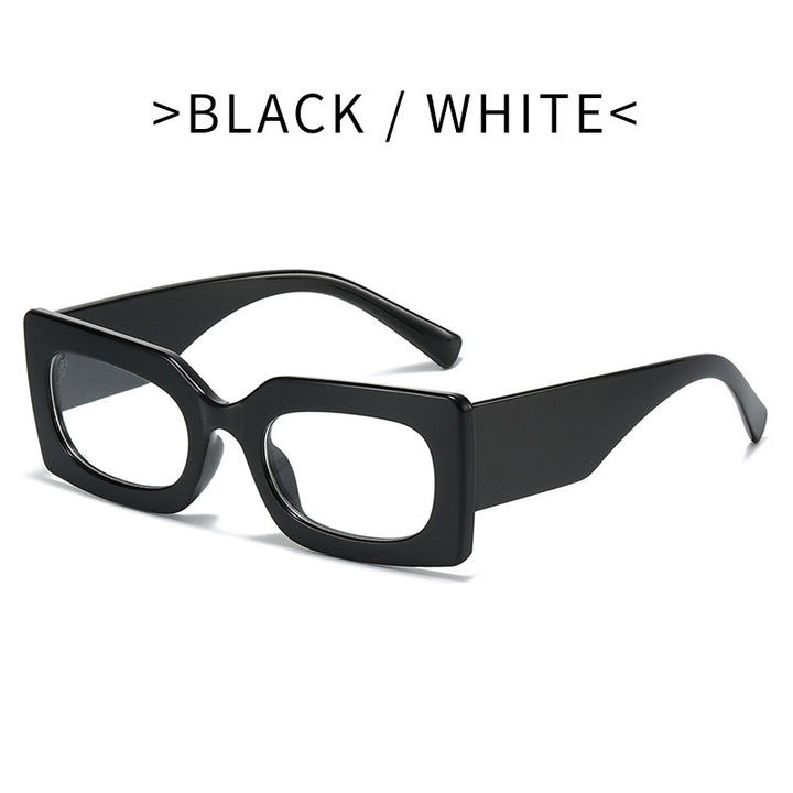 Dame Fashion-solbrille i moderne firkantet design Skanto