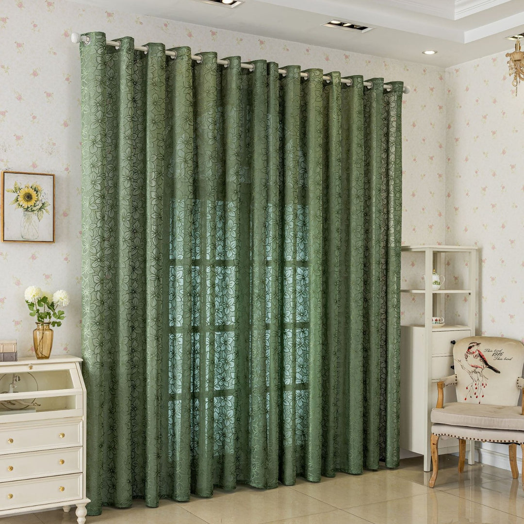 WoFloral Lace Curtain Skanto