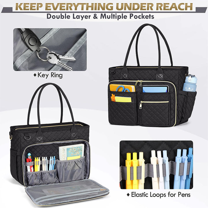 Polstret organizer-veske Skanto