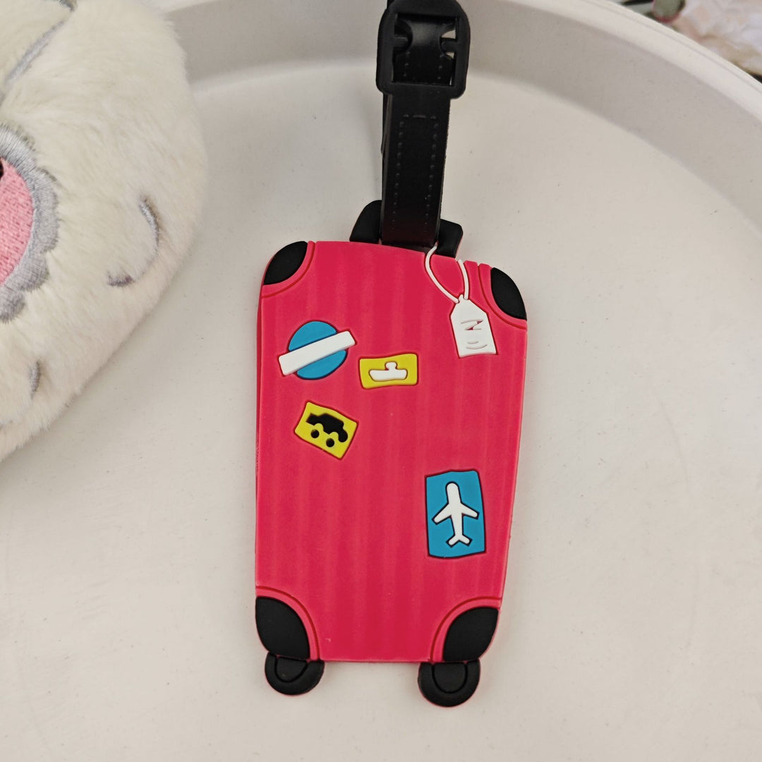 Unisex Bagasjeetikett i lekent reiseveske-design Skanto