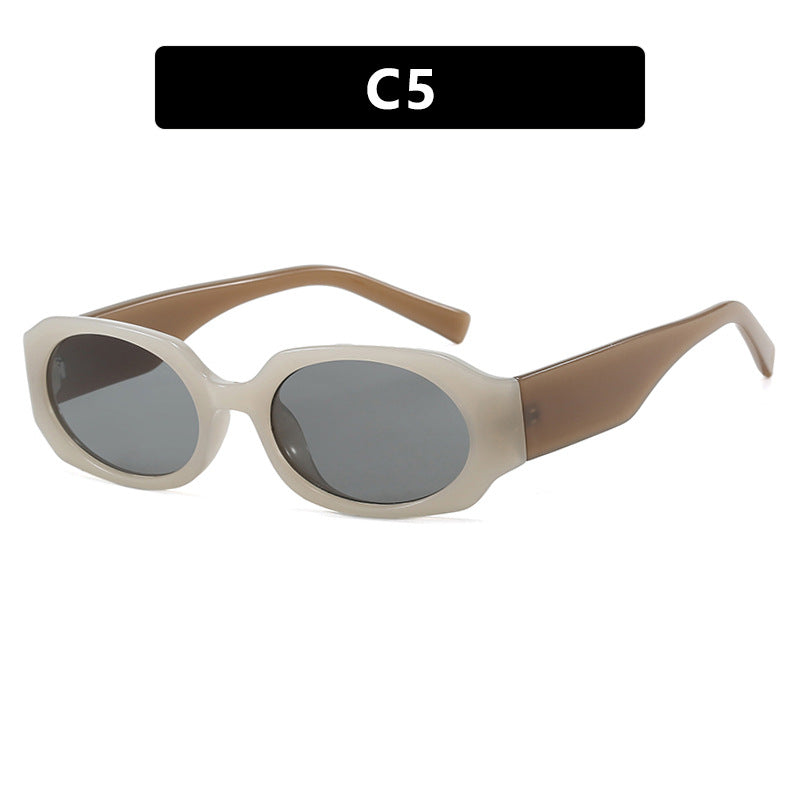 Dame ekstravagant solbrille i stilfull retro-design Skanto