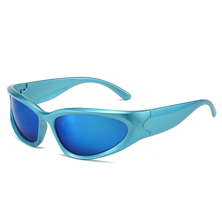 Dame sporty solbriller med ergonomisk design og polariserte glass Skanto