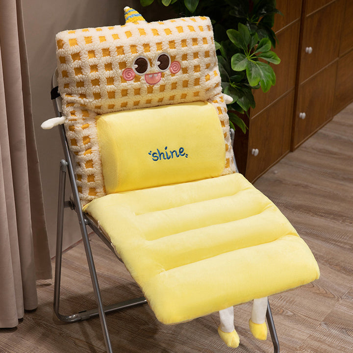 Plush komfort ryggstøttepute Skanto