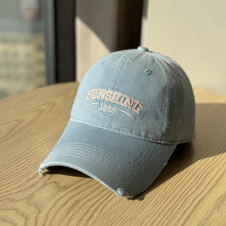 Dame's Casual Distressed Baseball Cap Skanto