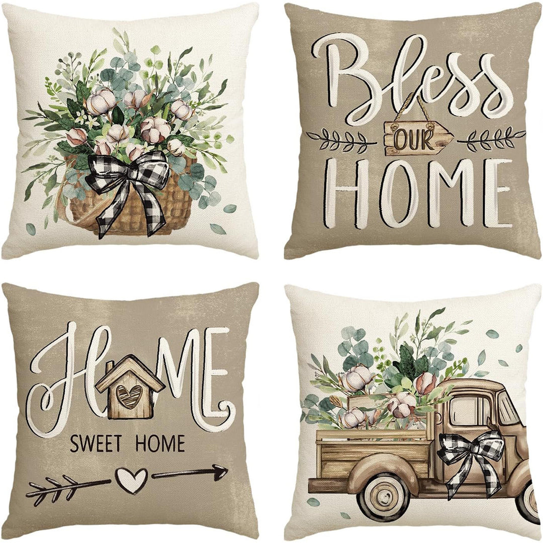 Women’s pillowcases with cheerful sunflower design Skanto