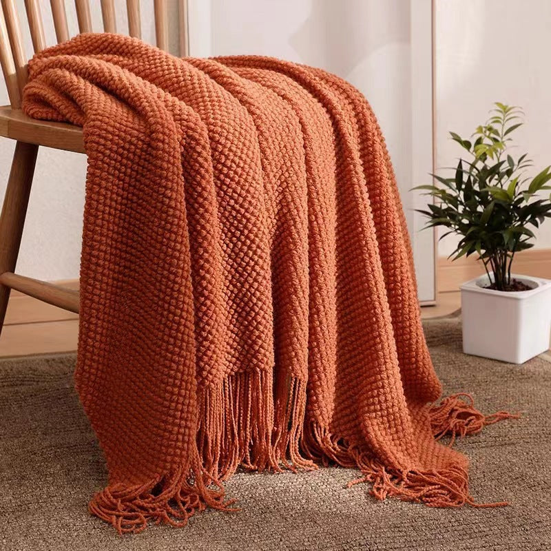 Damer Cozy Vaffel Tekstur Teppet Skanto