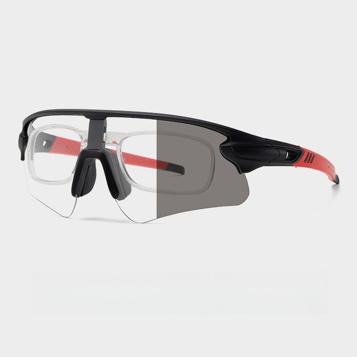 Unisex Sportslig høytytende solbrille med aerodynamisk design og justerbart nesepad Skanto