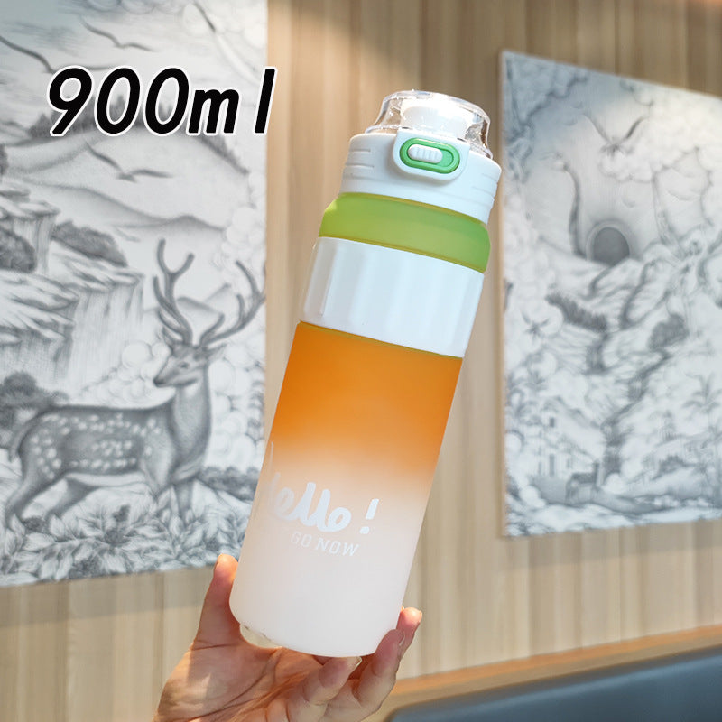 Damer allsidig drikkeflaske med innovativt lokk Skanto