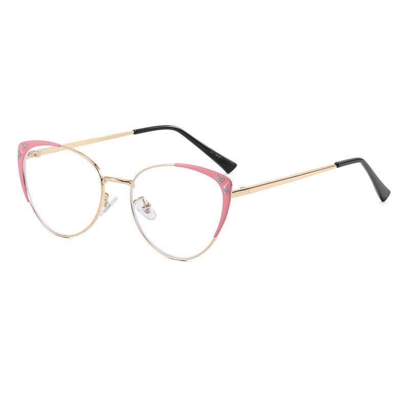 Damer Modische Cat-Eye Briller med unikt design Skanto
