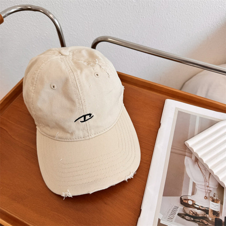 Herre Slitt Bomulls Baseball Caps Skanto