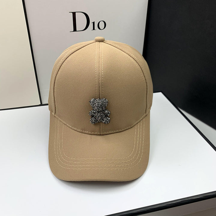Kvinnens dekorert casual baseball caps Skanto