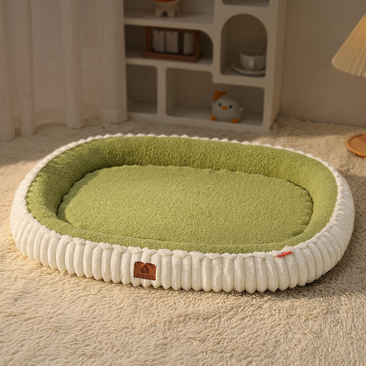 Plush ortopedisk hundeseng