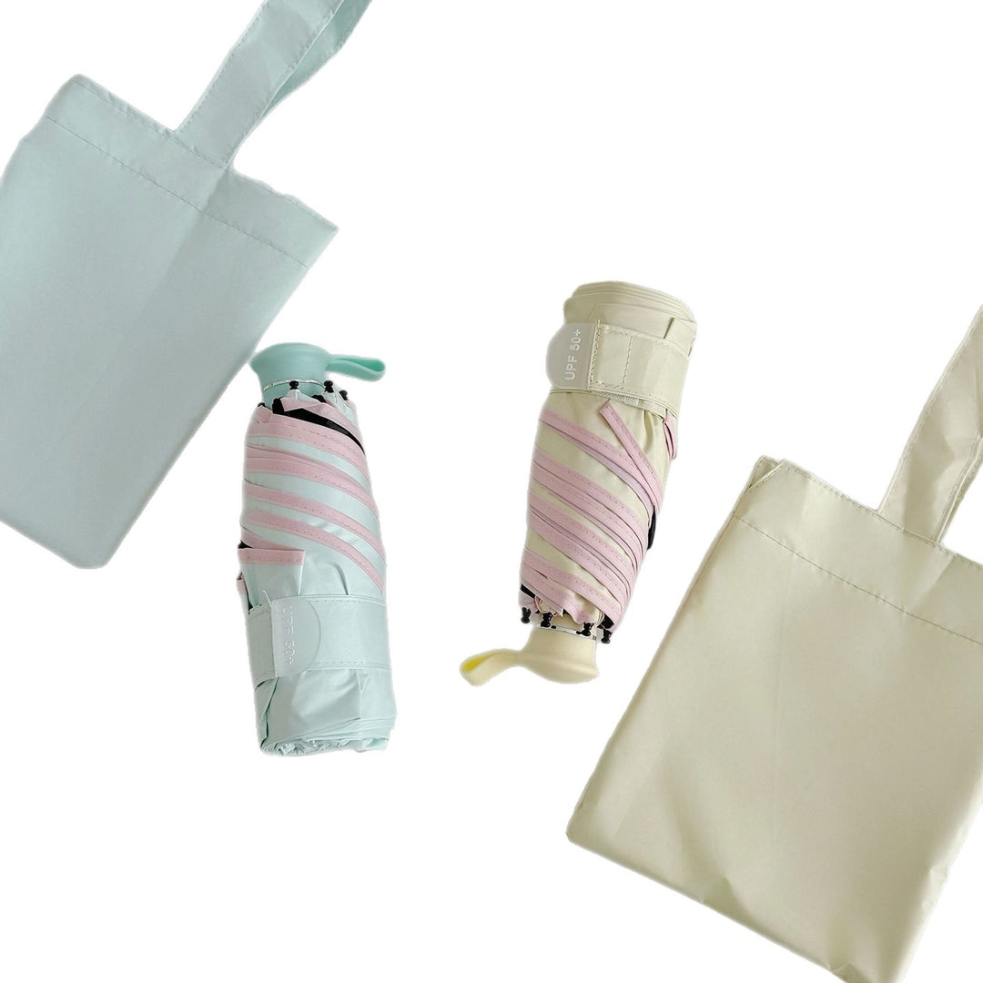 Damer sammenleggbar handlebag med UV-beskyttelse Skanto
