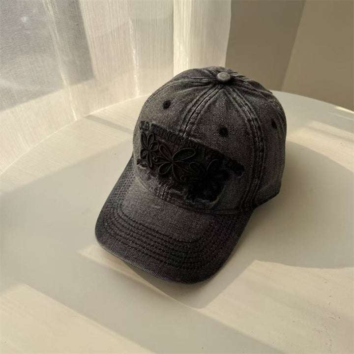 Kvinne Brodert Floral Baseball Cap Skanto 1783922211