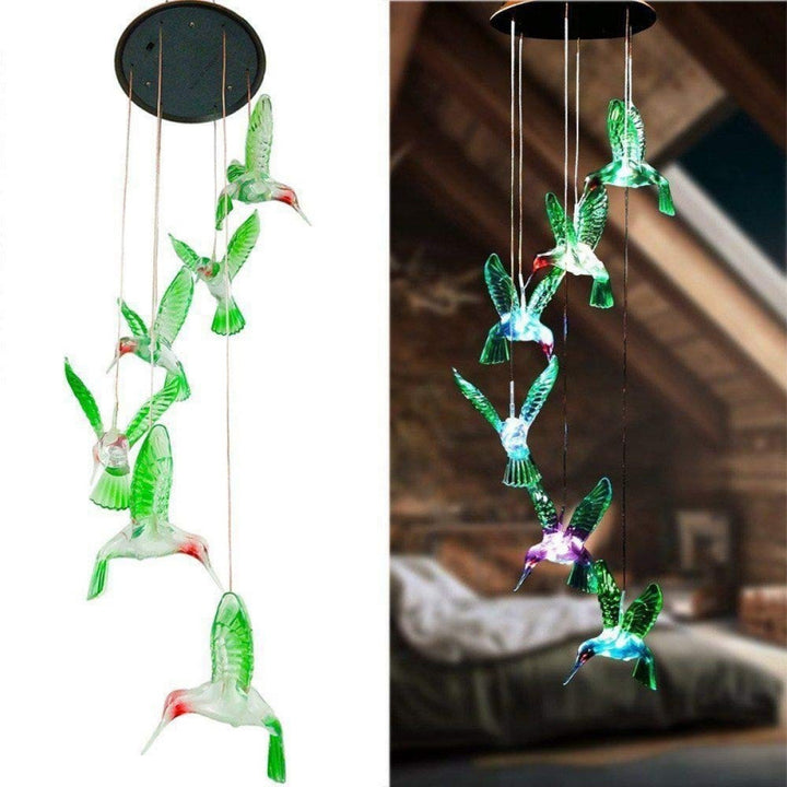 Dekorativ Flamingo Hengende Mobil Vindspeil Hagedekor Skanto