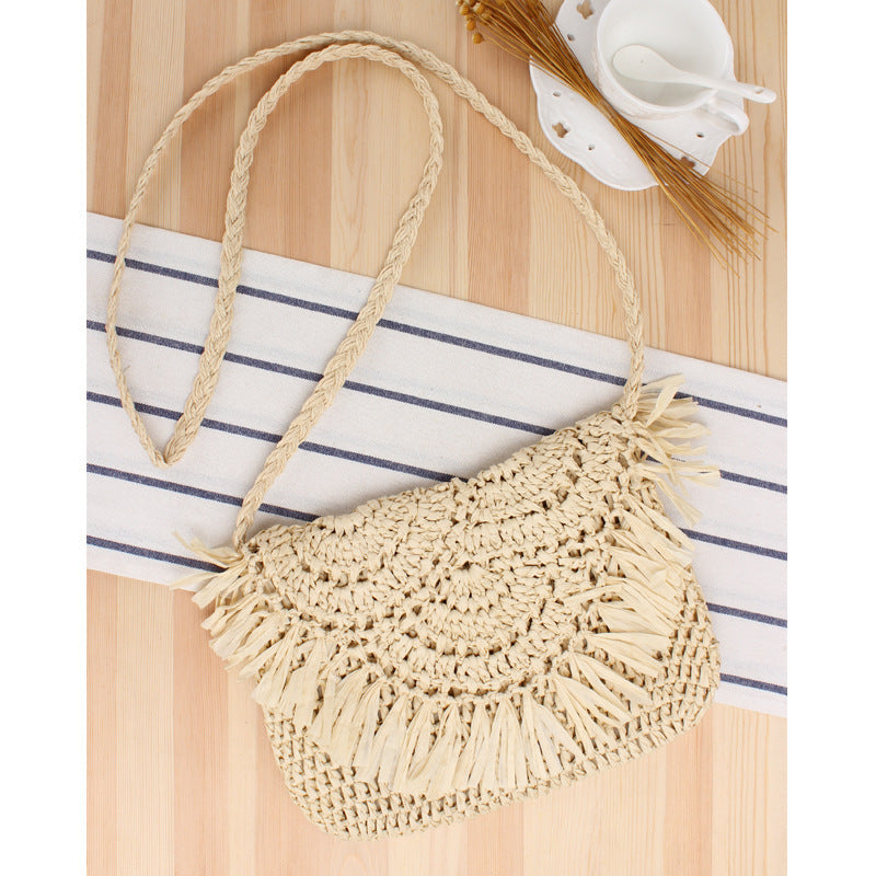 Handmade Raffia Basket Skanto