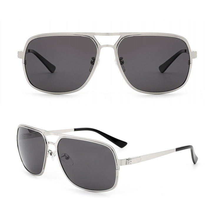 Dame stor solbrille i moderne design med robust ramme Skanto